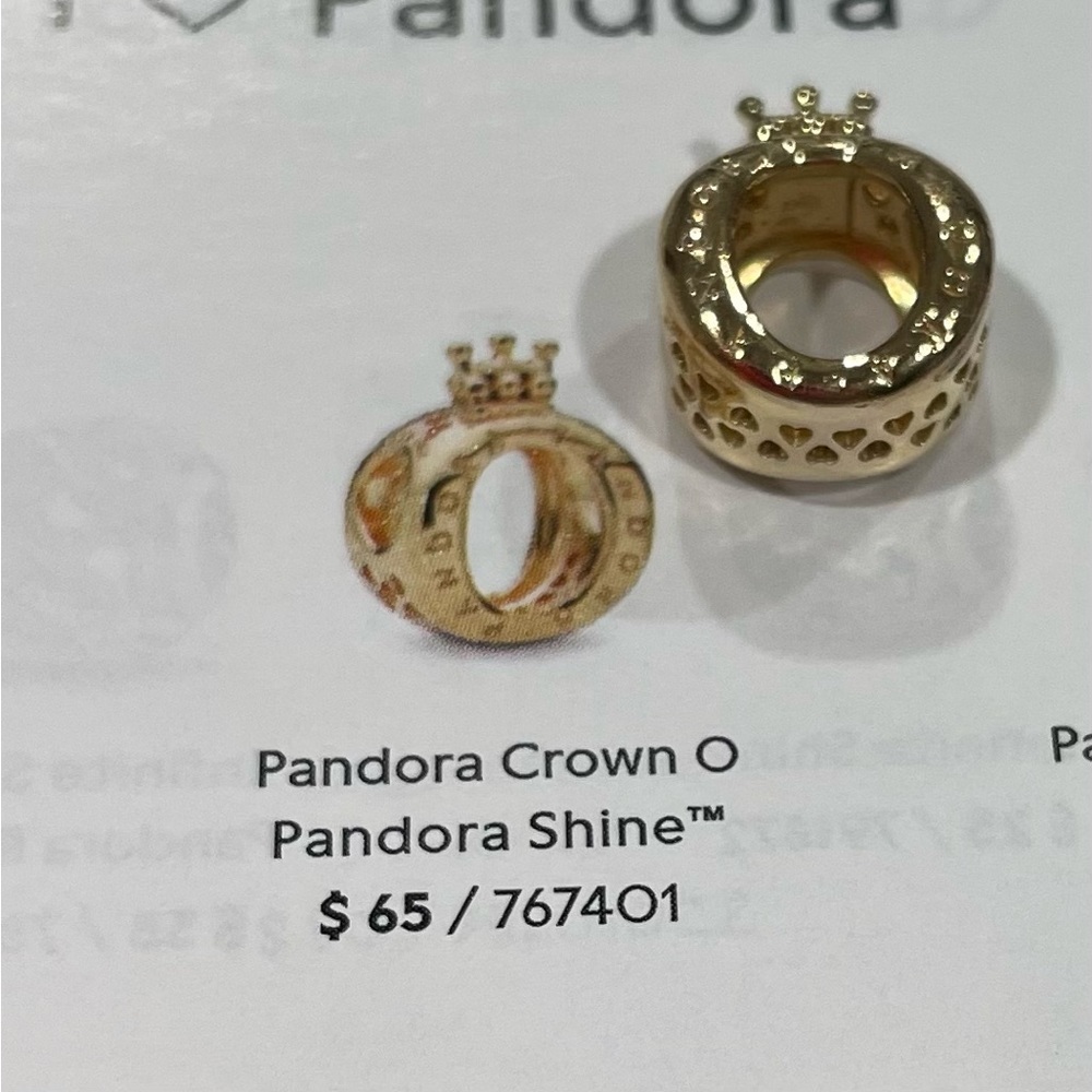 Pandora Shine Charm